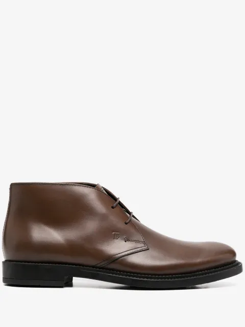 Tod's leather desert boots