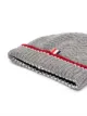 Image 2 of Thom Browne trimmed merino beanie