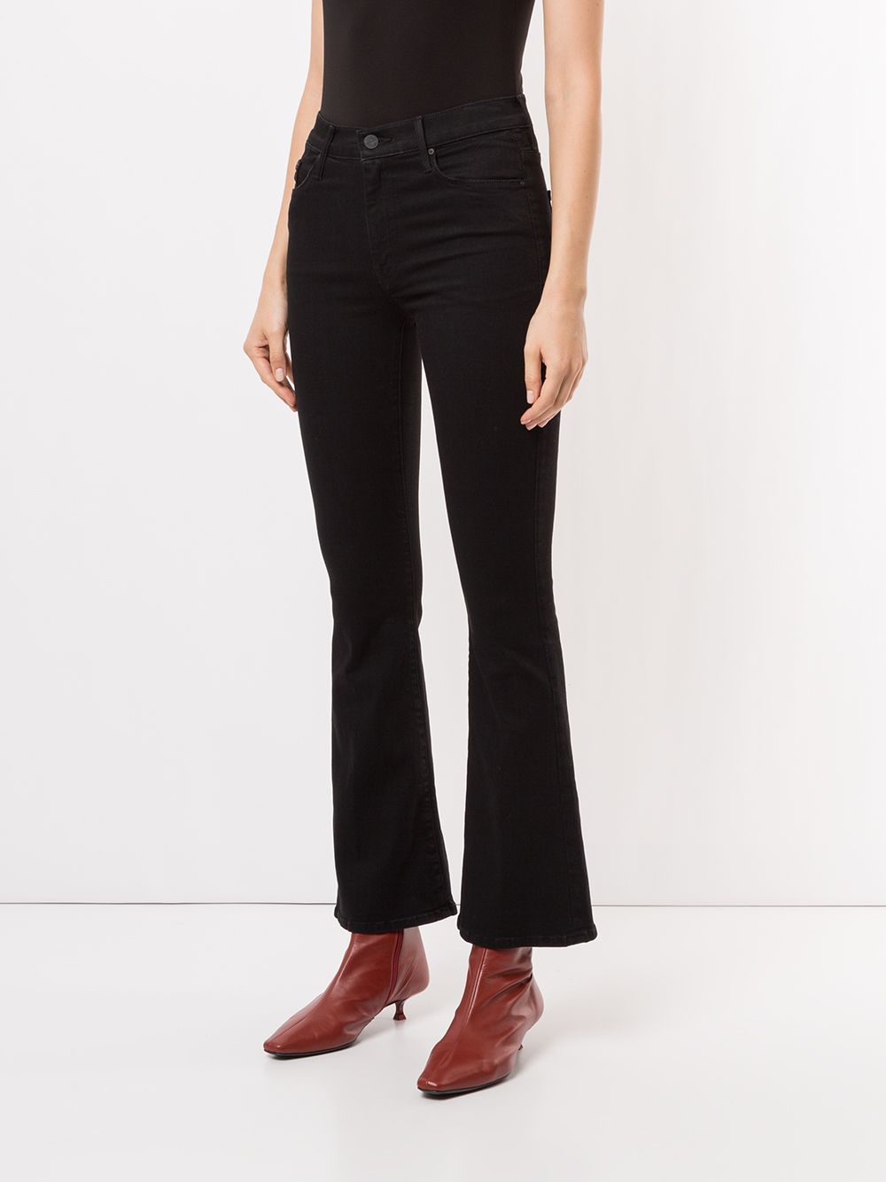 MOTHER The Weekender mid-rise flare jeans | Smart Closet