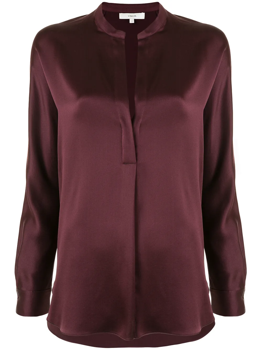 Vince Blouse met V-hals Paars