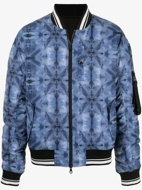 Mostly Heard Rarely Seen Kaleidoscope bomber jacket