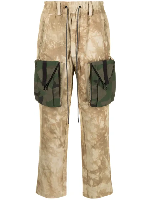 Mostly Heard Rarely Seen pantalones tipo cargo Zipoff