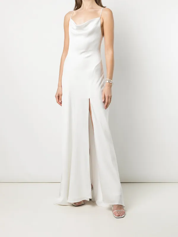 jonathan simkhai silver gown