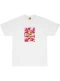 A BATHING APE® x Anti Social Social Club camouflage-box T-shirt - White