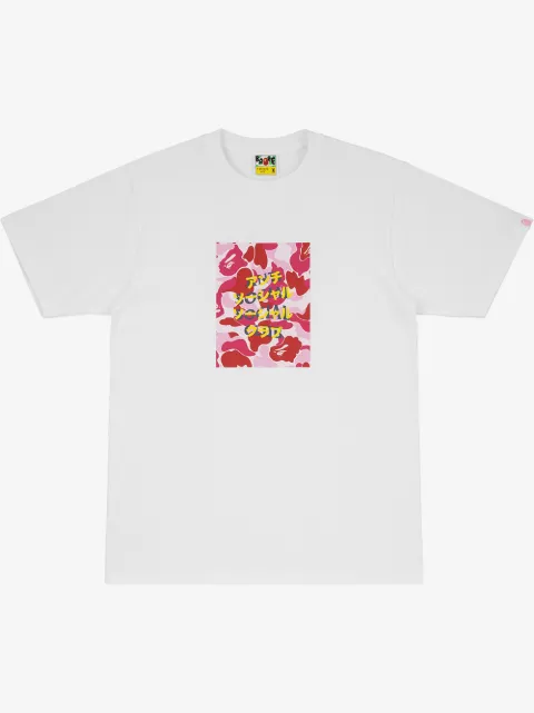 A BATHING APE® x Anti Social Social Club camouflage-box T-shirt