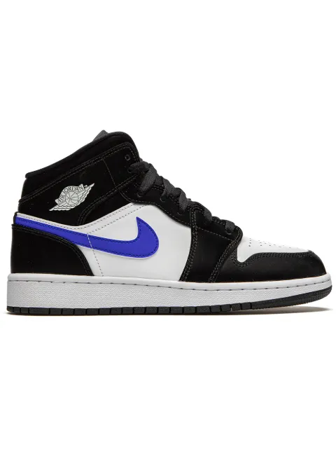 Jordan Kids Air Jordan 1 Mid "Racer Blue" sneakers