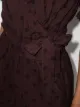 Peony Blusa Raisin com poás