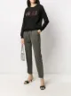 Image 2 of LIU JO crystal-embellished slim-fit trousers