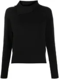 Kenzo split neck top - Black