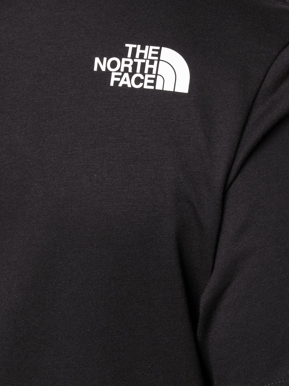 фото The north face футболка с короткими рукавами и нашивкой-логотипом