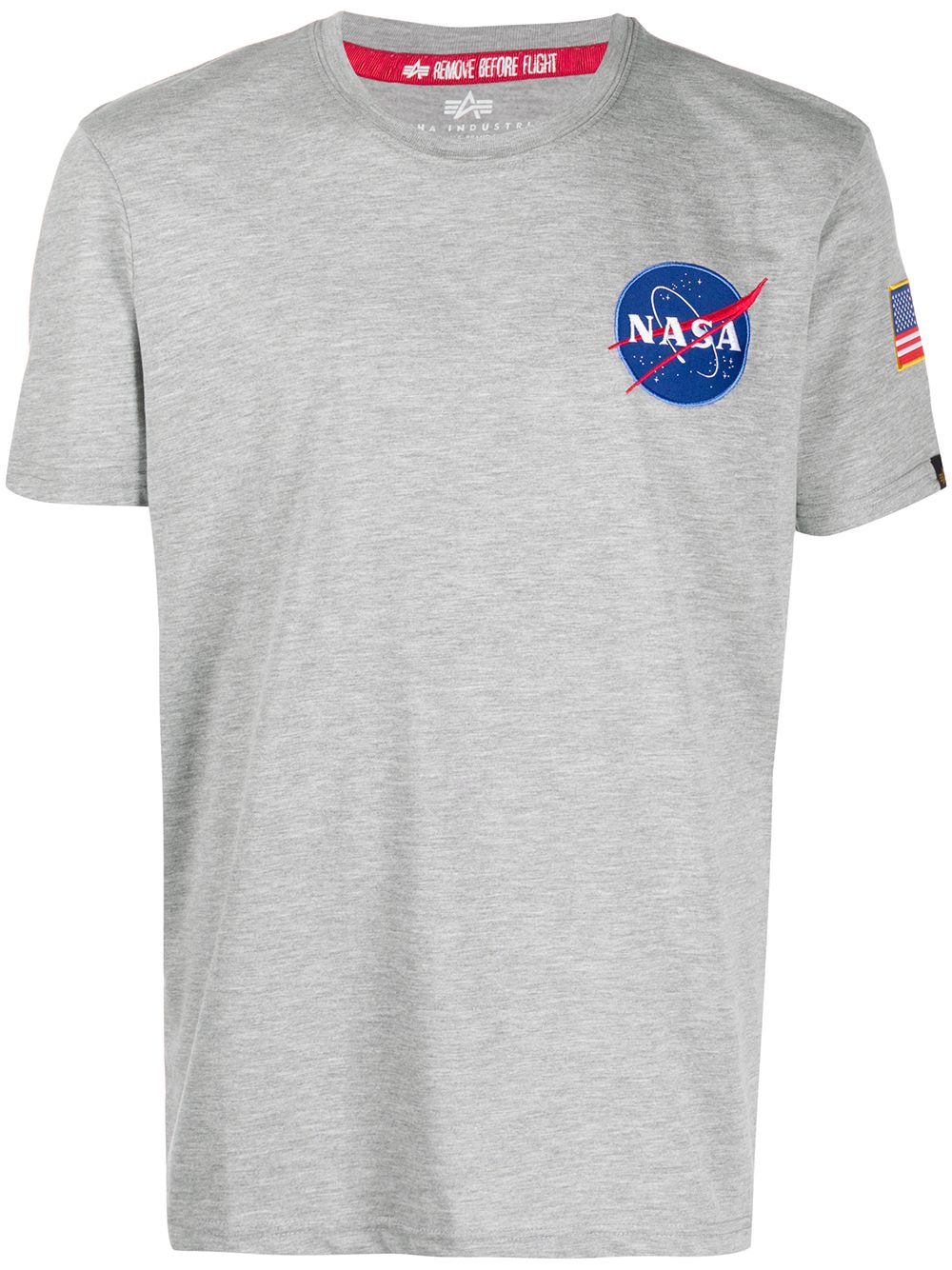 фото Alpha industries футболка с нашивкой nasa