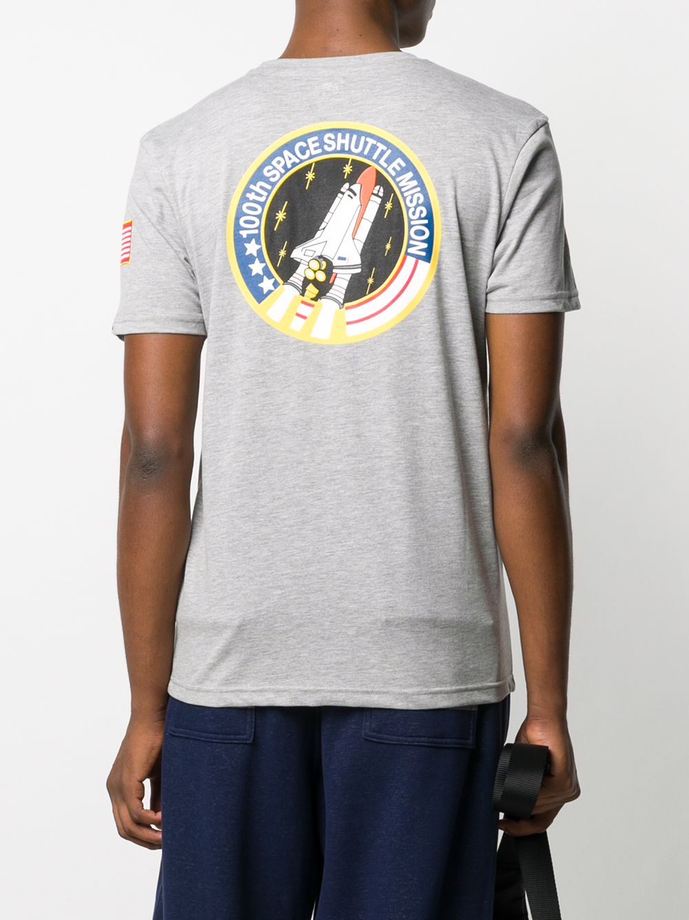 фото Alpha industries футболка с нашивкой nasa