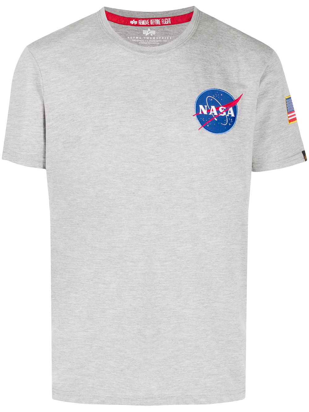 фото Alpha industries футболка с нашивкой nasa