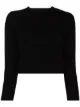 Image 1 of Tibi cropped cashmere jumper