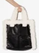 STAND STUDIO Lolita faux-shearling tote bag