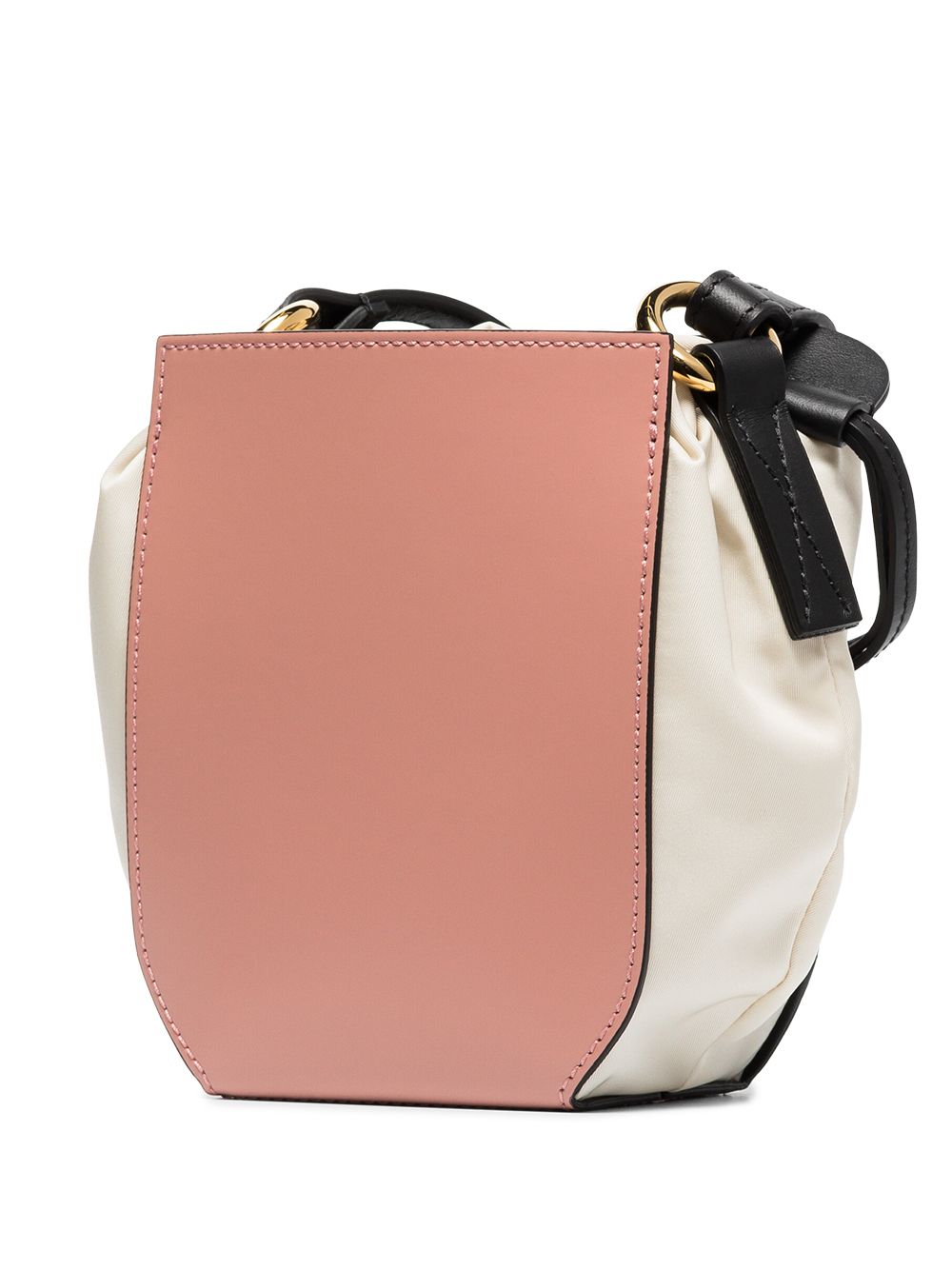 фото Marni gusset leather crossbody bag