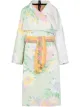 Image 1 of Rave Review Maggan floral-print belted coat