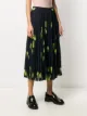 Paul Smith apple pattern pleated skirt