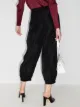Tibi pleated-detail cropped trousers