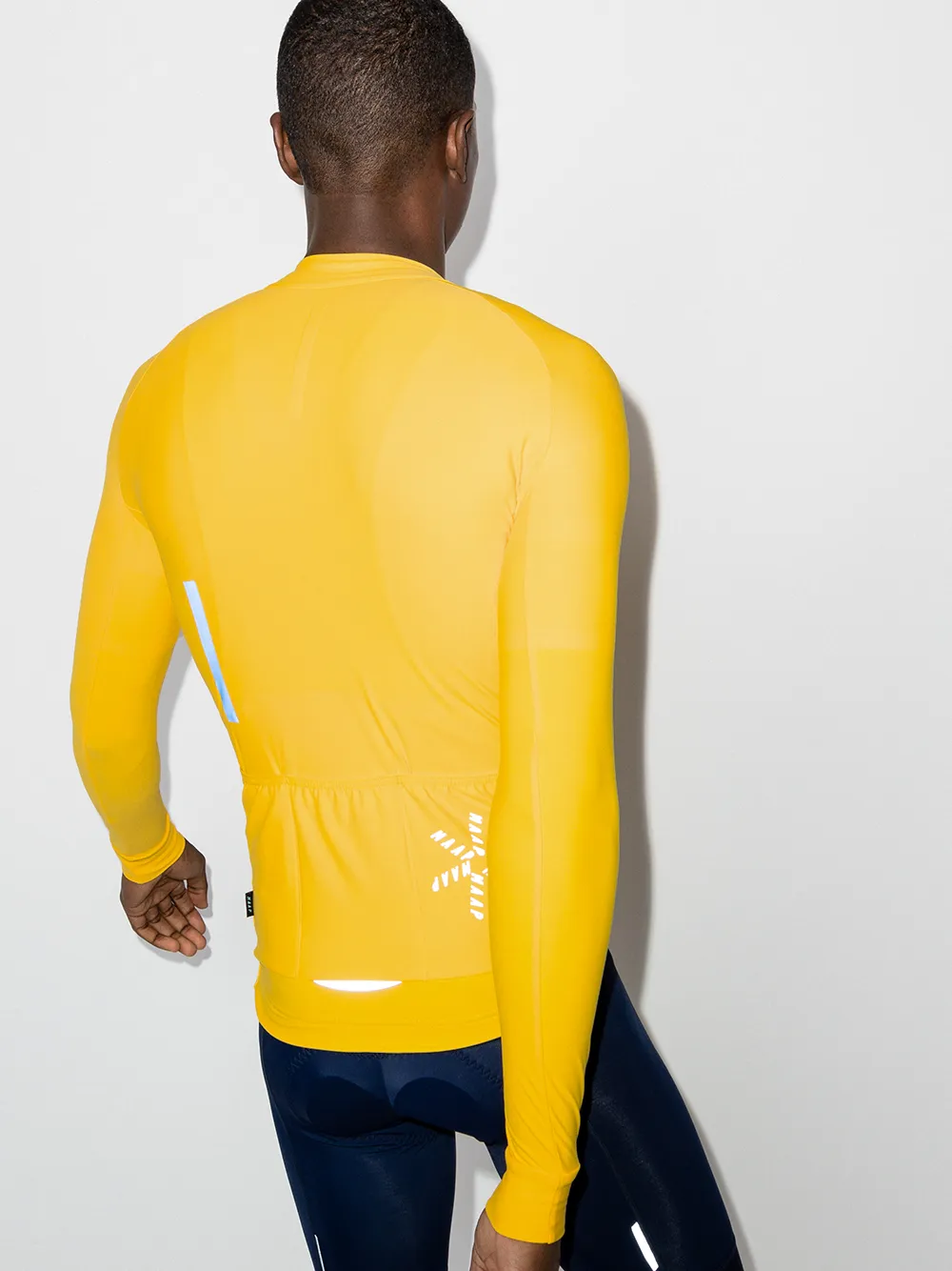 фото Maap yellow long sleeve training jersey top