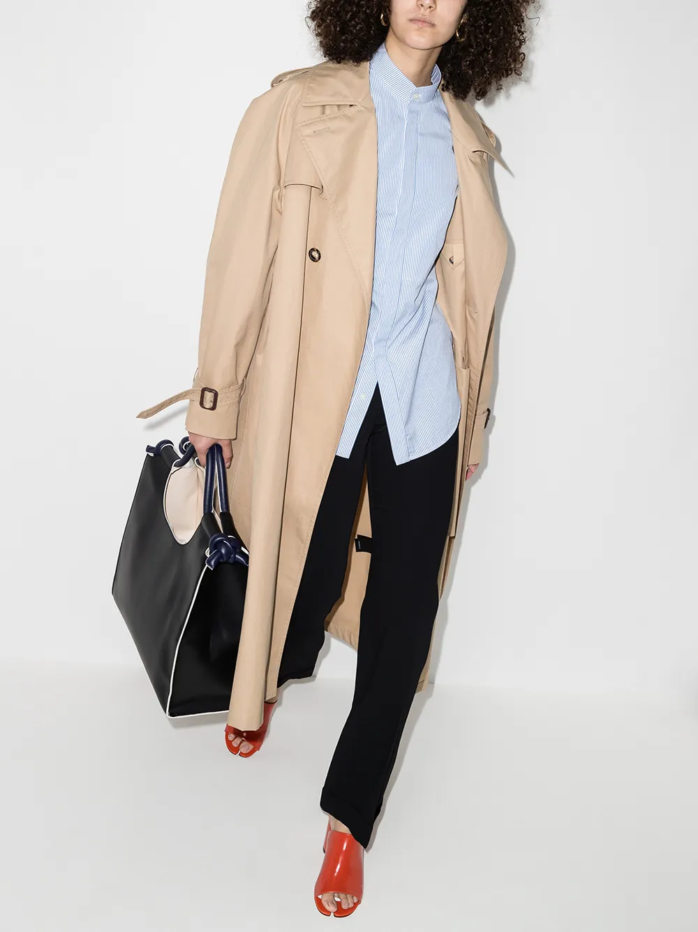 фото See by chloé расклешенные брюки с завышенной талией