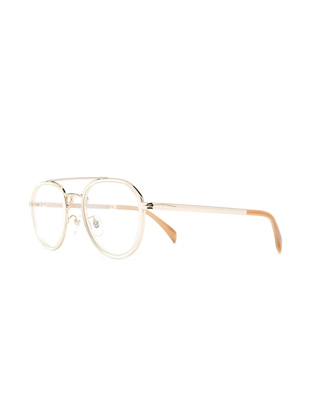 Eyewear by David Beckham Bril met piloten montuur - Goud