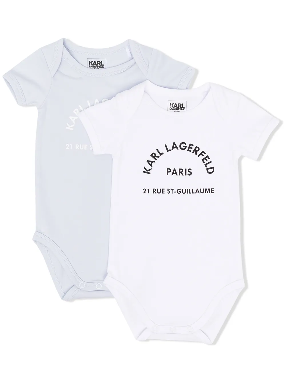 Karl Lagerfeld Kids боди Karl Rocks с логотипом