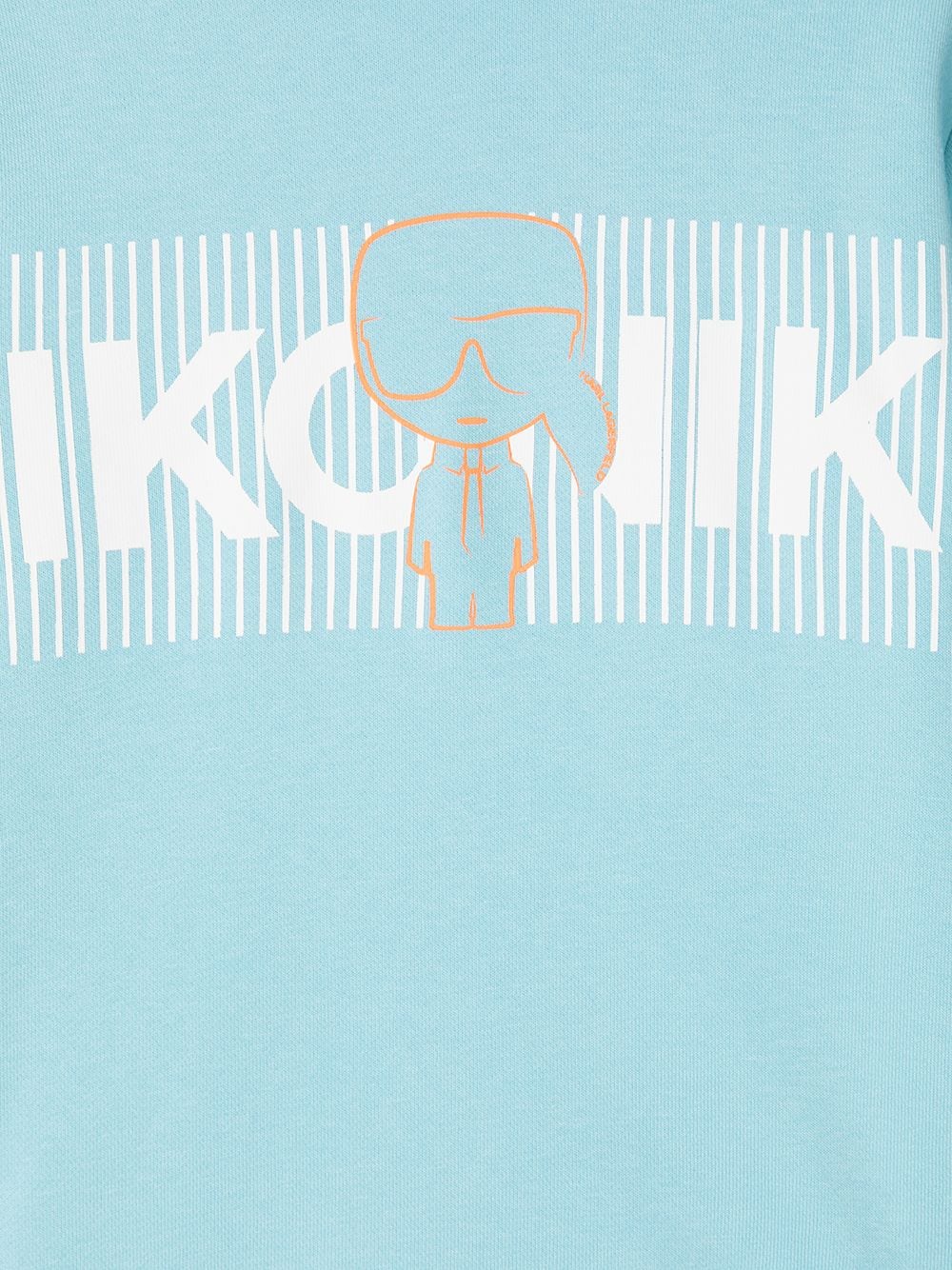 фото Karl lagerfeld kids толстовка k/ikonik