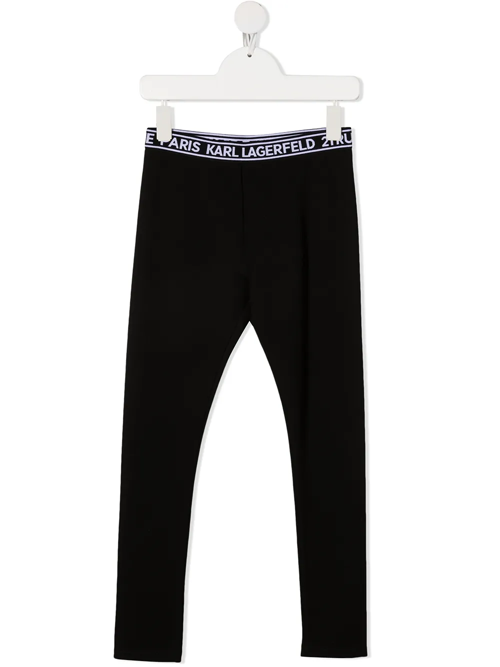 

Karl Lagerfeld Kids essential logo leggings - Black