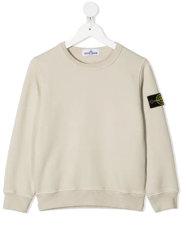 stone island crew neck sweatshirt