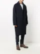 Nanushka two-tone wool coat