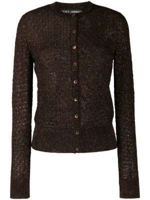DOLCE /& GABBANA RUNWAY Knitted Short Sleeves Cardigan Polo Shirt Blue 05658