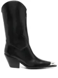 MISBHV metallic toe boots - Black