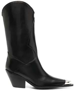 MISBHV 75mm Anastazja Ankle Boots | Black | FARFETCH display picture 3