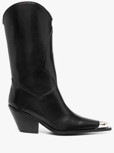 MISBHV botas con puntera metalizada
