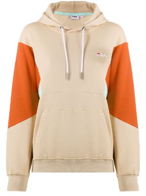 tan fila hoodie