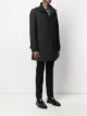 HUGO zip-up single-breasted coat
