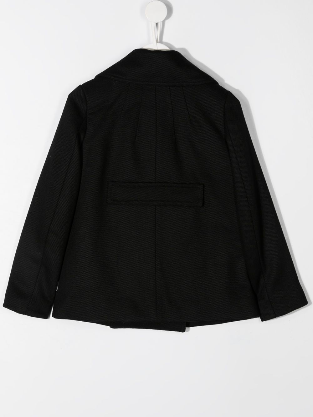 фото Nº21 kids crystal-embellished buttoned peacoat