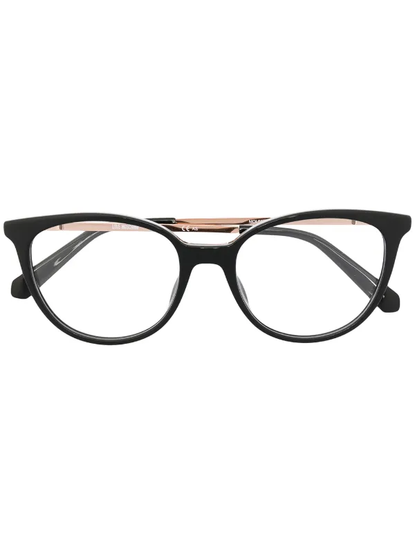 Love Moschino Lentes Con Armazón Redonda - Farfetch