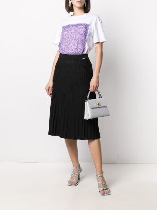 A-line pleated skirt展示图