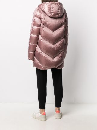 chevron padded coat展示图