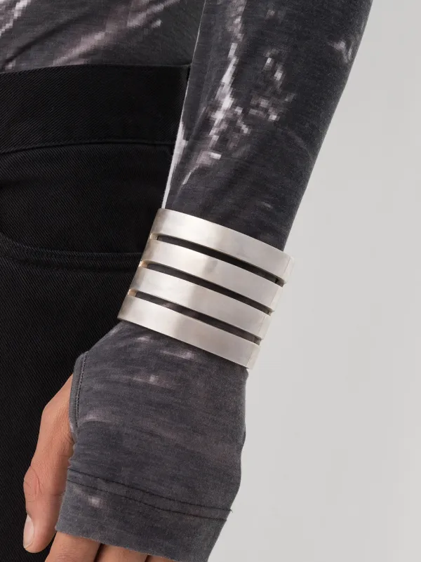 Parts Of Four Ultra Reduction Slit Bracelet | Silver | FARFETCH ZA