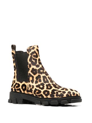 Ridley leopard-print ankle boots展示图