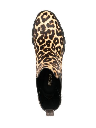 Ridley leopard-print ankle boots展示图