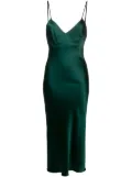 Gilda & Pearl sophia midi slip - Green