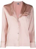 Gilda & Pearl backstage silk pyjama set - Pink