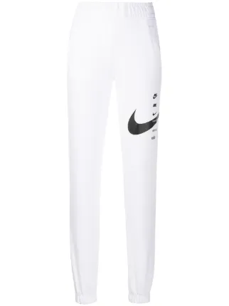 nike white track pants