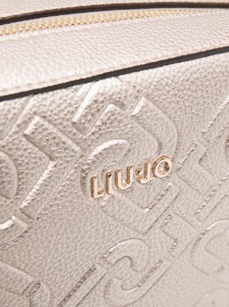 logo-embossed crossbody bag展示图