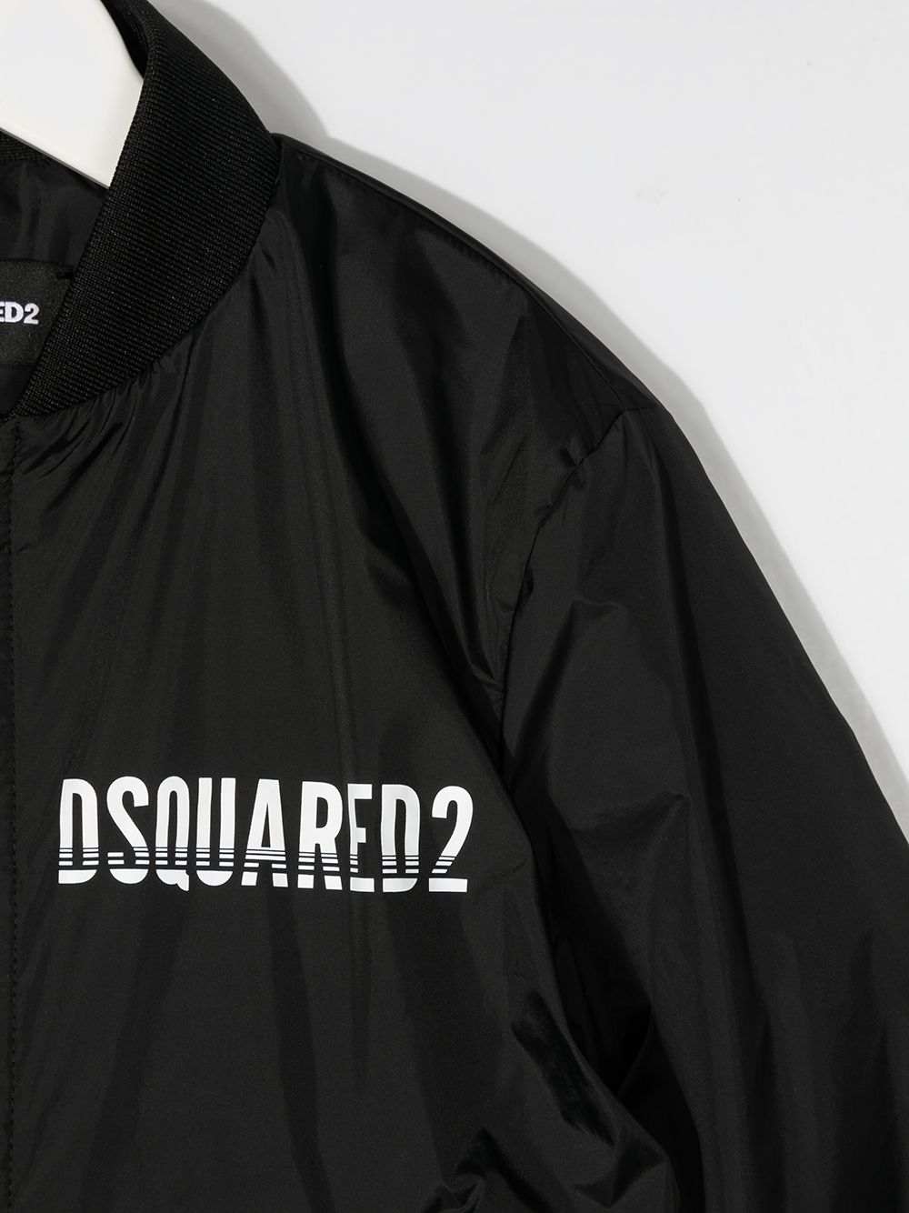 фото Dsquared2 kids бомбер с логотипом