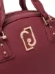 LIU JO logo plaque bowling bag